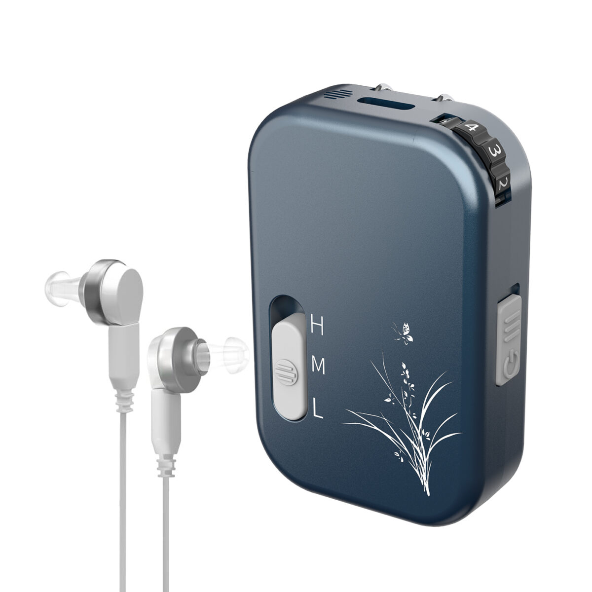 Loud Machine J-101 Analog Pocket Hearing Aid Machine with Clear Loud Sound ...
