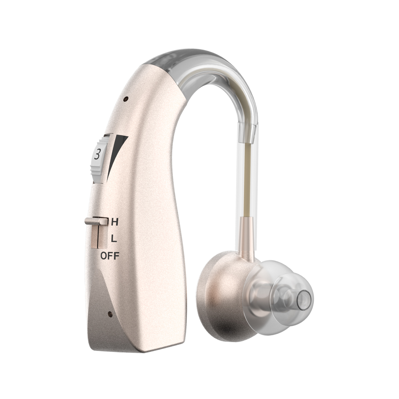 Champagne color J-968 Personal hearing amplifier Jiajianle brand