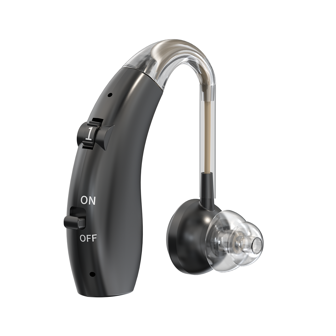 J-885 hearing aids amplifier black color