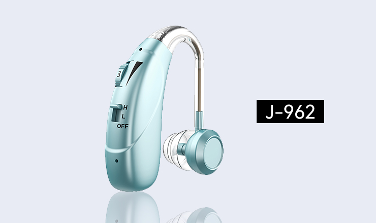 HomeWellness J-962 medical healthcare hearing aids Azure color
