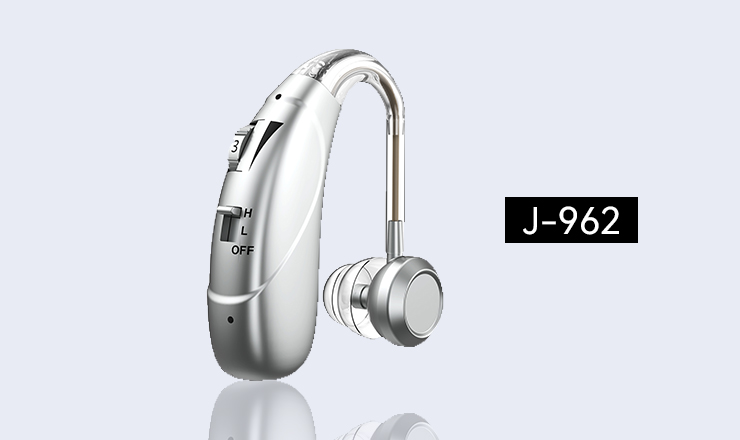 HomeWellness J-962 sound amplifier devices silver color